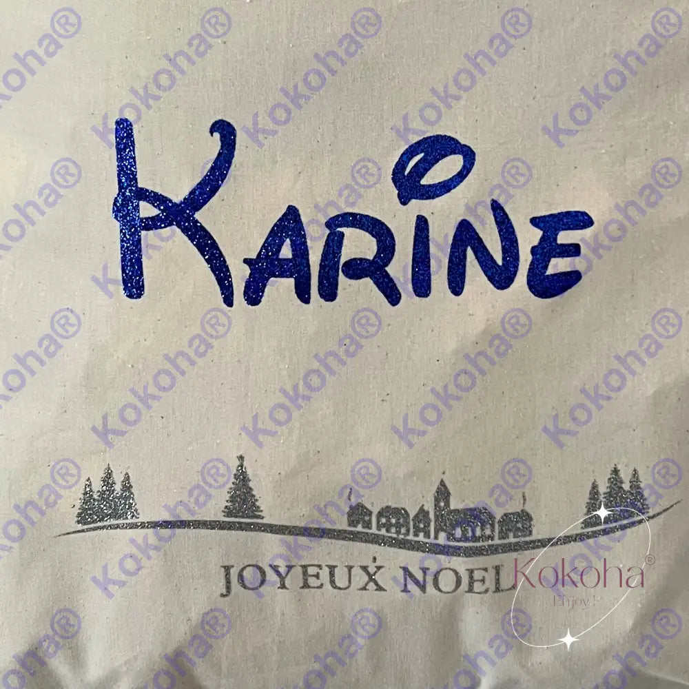 Hotte De Noël Personnalisée Hotte Noël