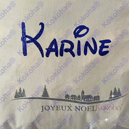 Hotte De Noël Personnalisée Hotte Noël