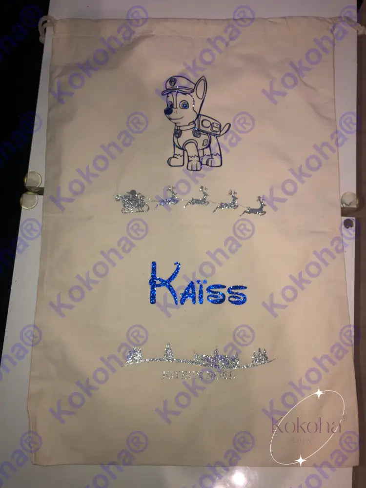 Hotte De Noël Personnalisée Hotte Noël