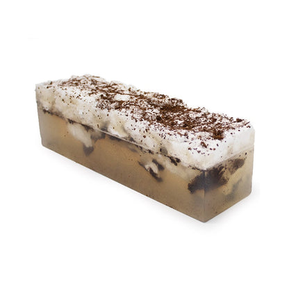Tranche de Savon artisanal - Chantilly coco 90 gr - Tranche de savon artisanal