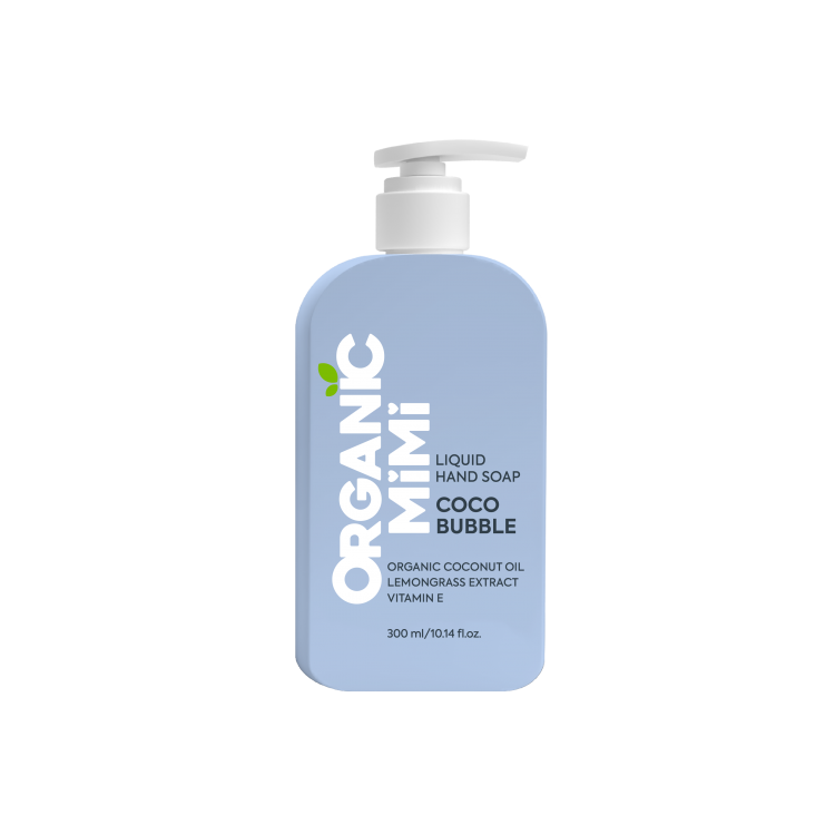 Savon Liquide pour les Mains Coco Bubble – Noix de Coco et Citronnelle | Hydratant et Doux – 300 ml