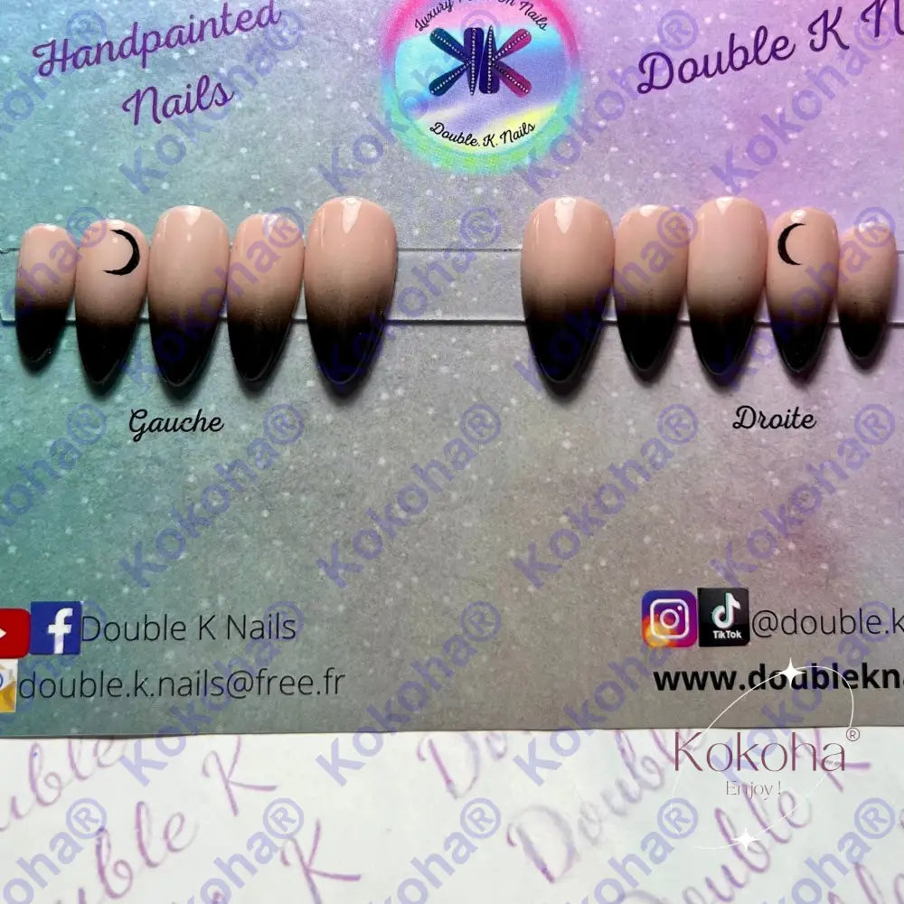 Kit De Press On Nails Bb009 Désign