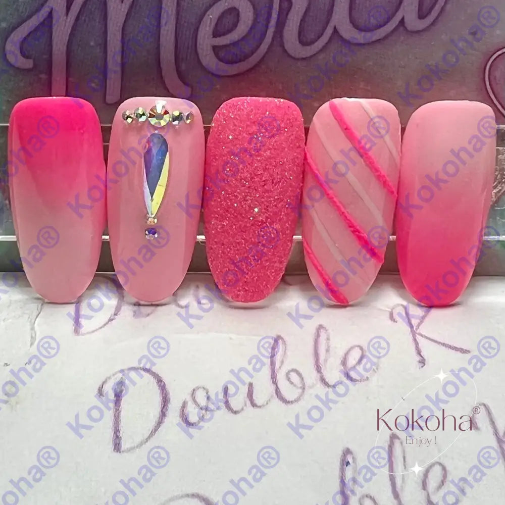 Kit De Press On Nails Et020 Désign