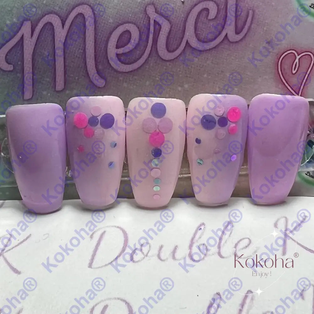 Kit De Press On Nails Et023 Désign