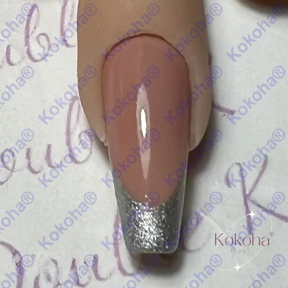 Kit De Press On Nails Fr002 Argenté Désign