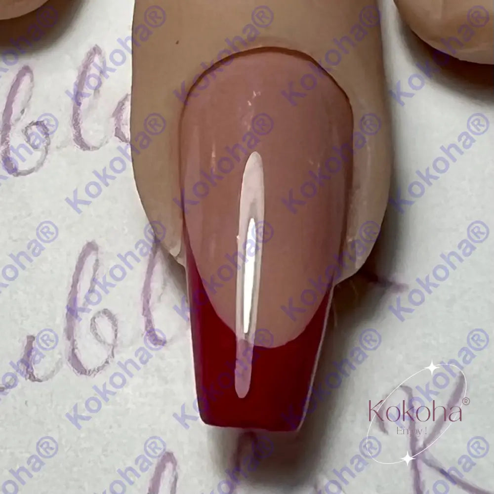 Kit De Press On Nails Fr002 Fuschia Désign