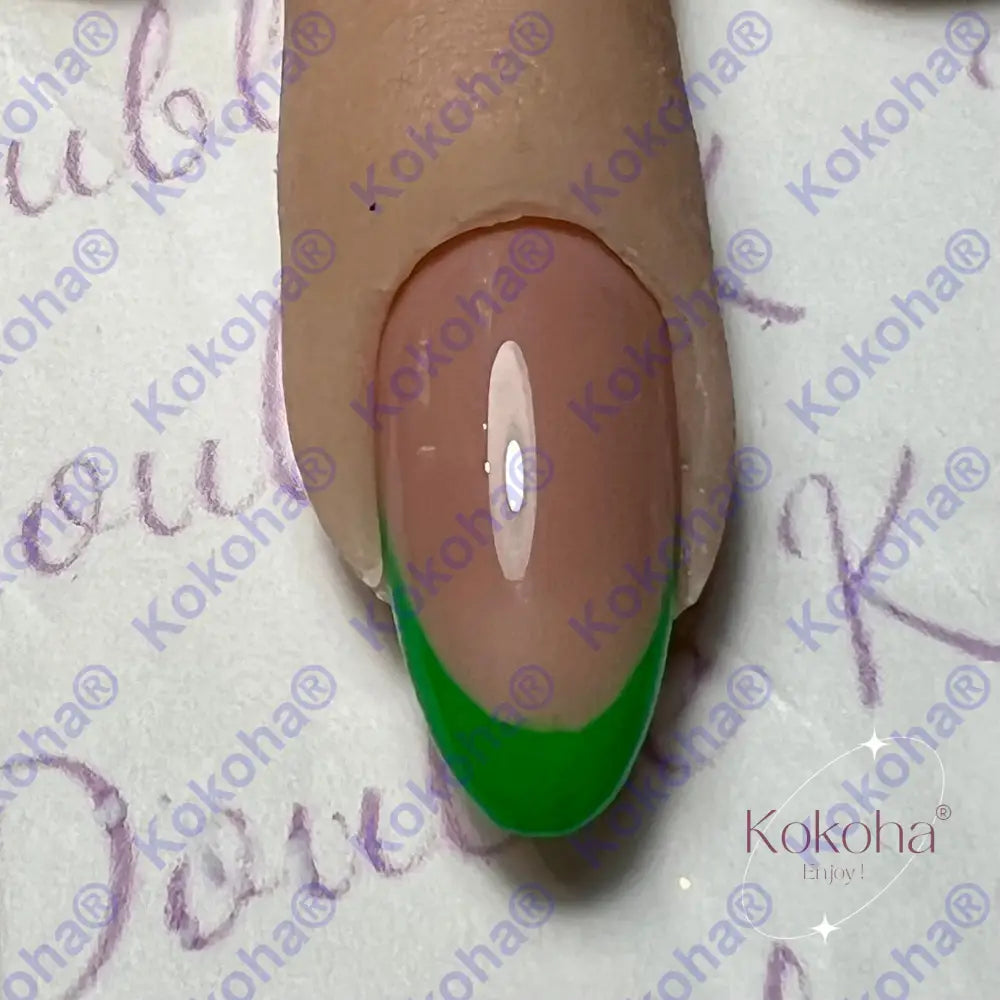 Kit De Press On Nails Fr002 Vert Désign