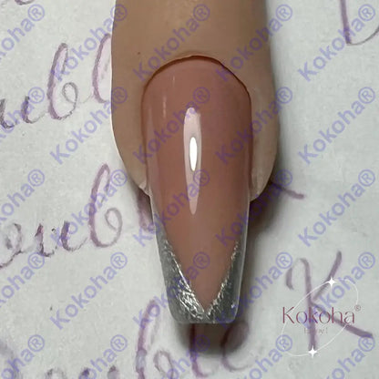 Kit De Press On Nails Fr003 Argenté Désign