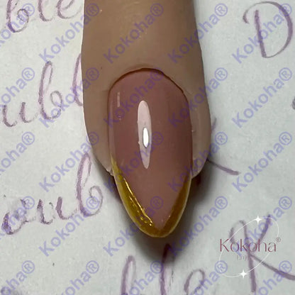 Kit De Press On Nails Fr003 Doré Désign