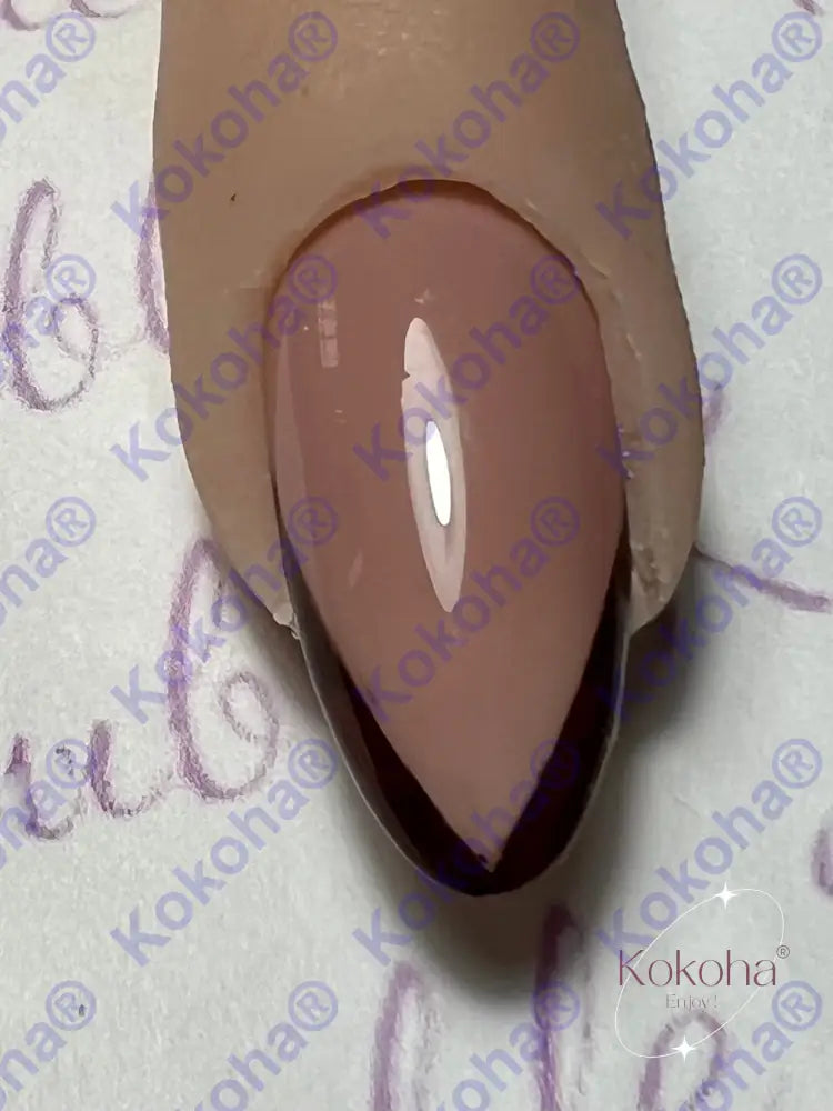 Kit De Press On Nails Fr003 Marron Désign