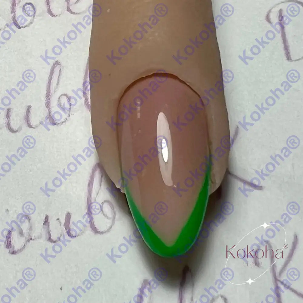 Kit De Press On Nails Fr003 Vert Désign