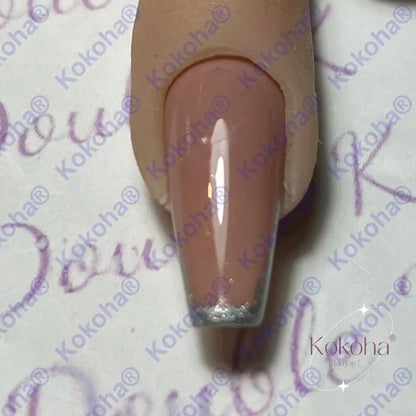 Kit De Press On Nails Fr004 Argenté Désign