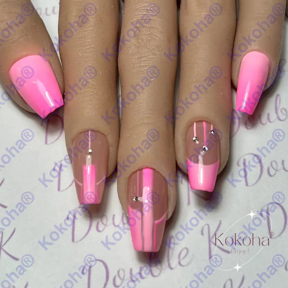 Kit De Press On Nails Fr006 Désign