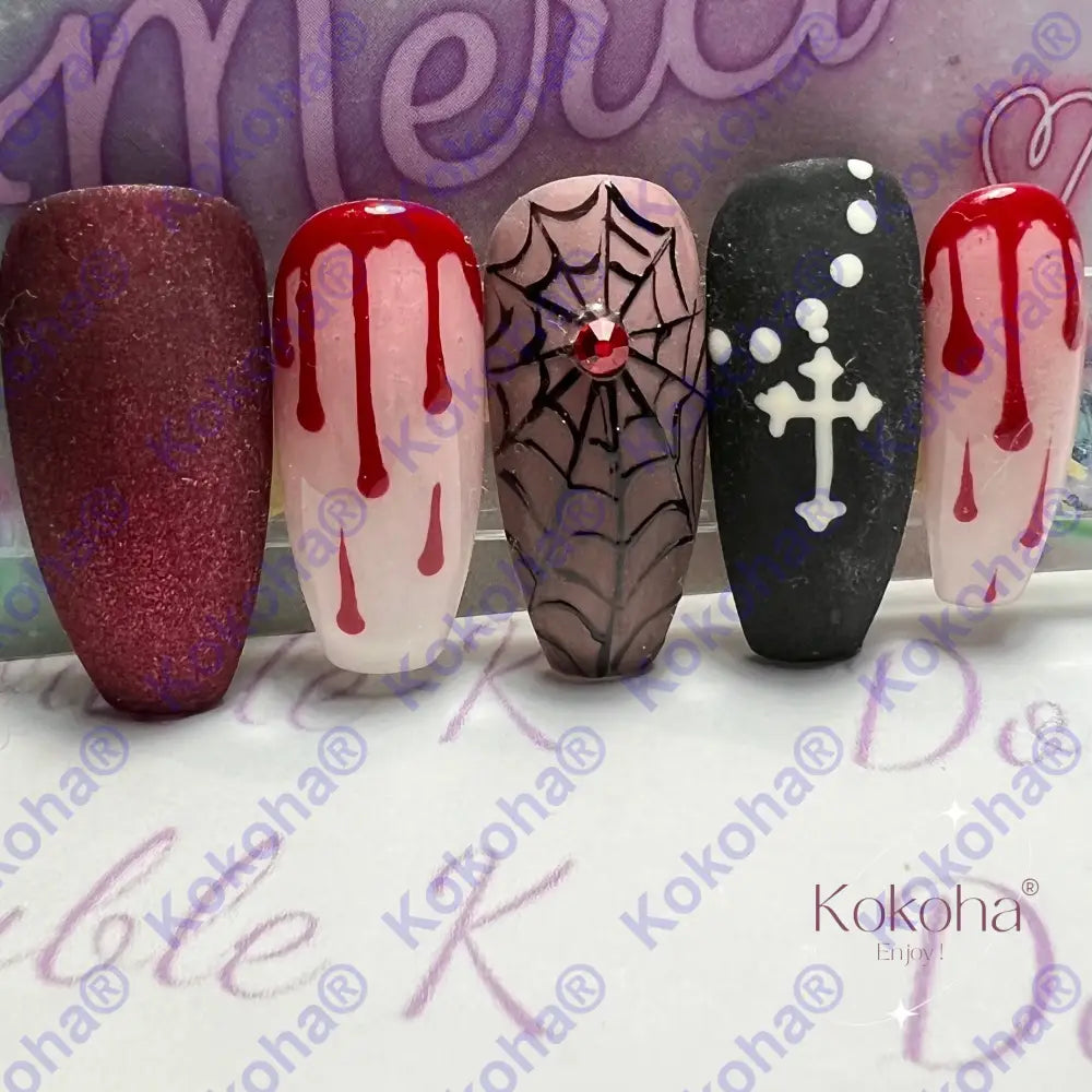 Kit De Press On Nails Hg002 Désign