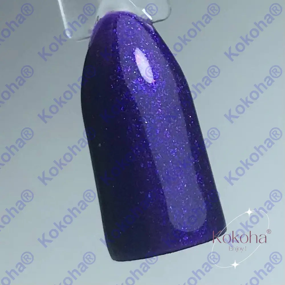 Kit De Press On Nails ’ Les Paillettes Bleues Et Violettes’ N.021 Spéciaux