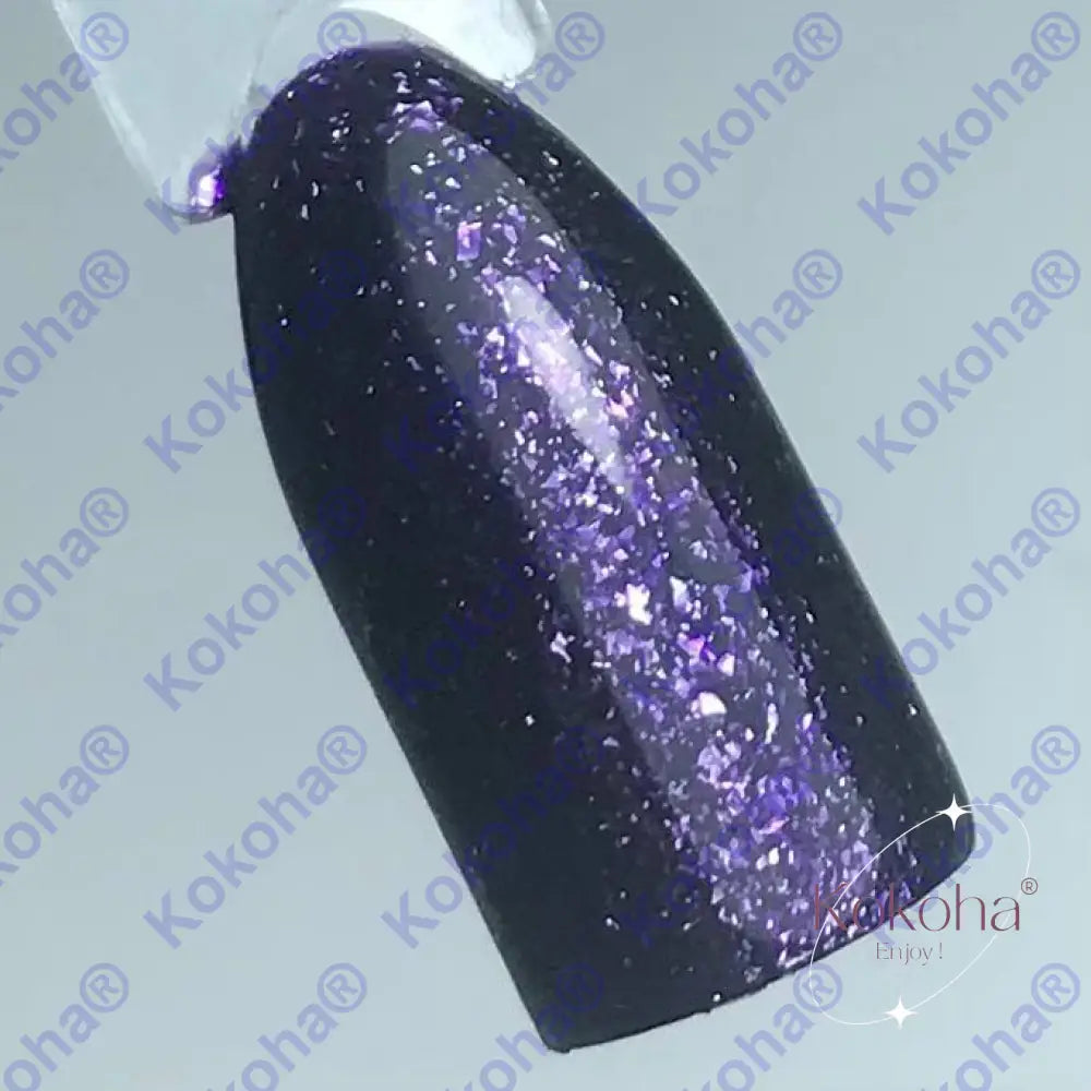 Kit De Press On Nails ’ Les Paillettes Bleues Et Violettes’ N.097 Spéciaux