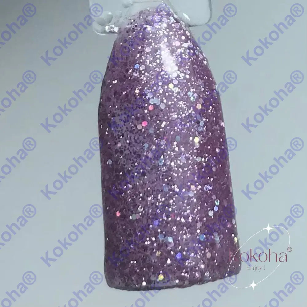 Kit De Press On Nails ’ Les Paillettes Bleues Et Violettes’ Se.109 Spéciaux