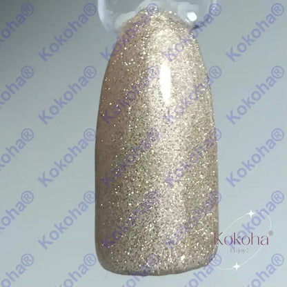 Kit De Press On Nails ’ Les Paillettes Vertes Gold Rose Et Silver’ I.163 Spéciaux