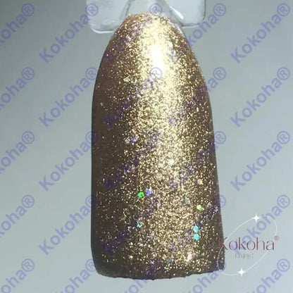 Kit De Press On Nails ’ Les Paillettes Vertes Gold Rose Et Silver’ I.181 Spéciaux