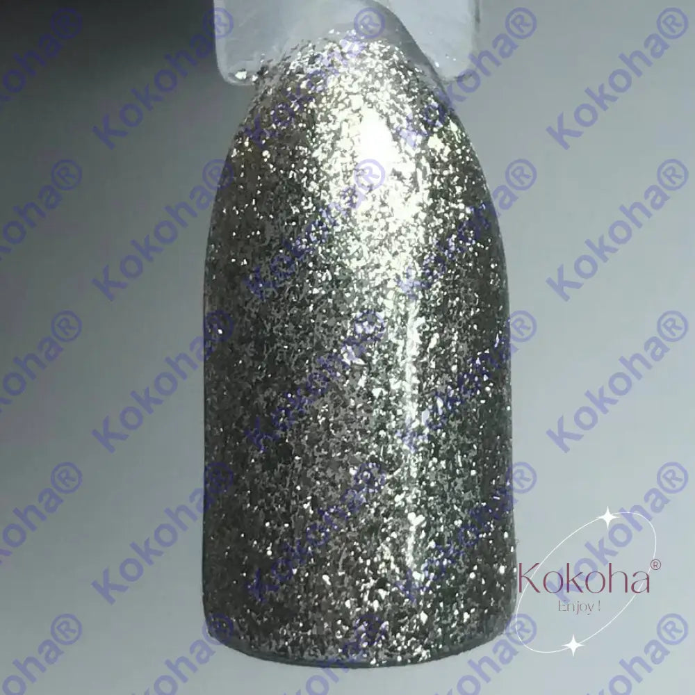 Kit De Press On Nails ’ Les Paillettes Vertes Gold Rose Et Silver’ N.088 Spéciaux