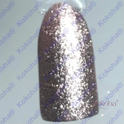 Kit De Press On Nails ’ Les Paillettes Vertes Gold Rose Et Silver’ N.092 Spéciaux