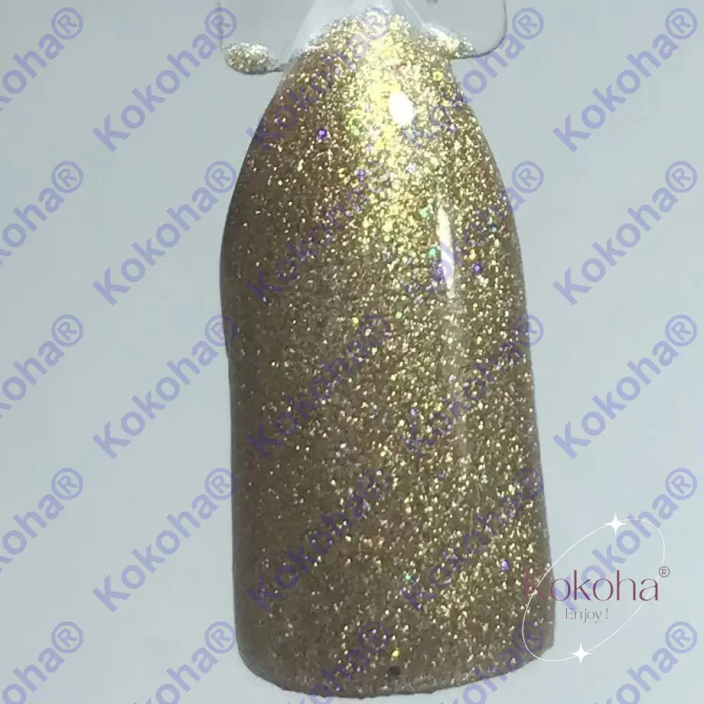 Kit De Press On Nails ’ Les Paillettes Vertes Gold Rose Et Silver’ P.2113 Spéciaux