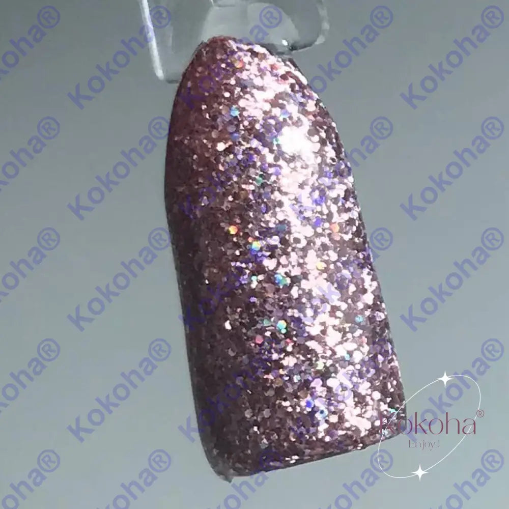 Kit De Press On Nails ’ Les Paillettes Vertes Gold Rose Et Silver’ V.230 Spéciaux