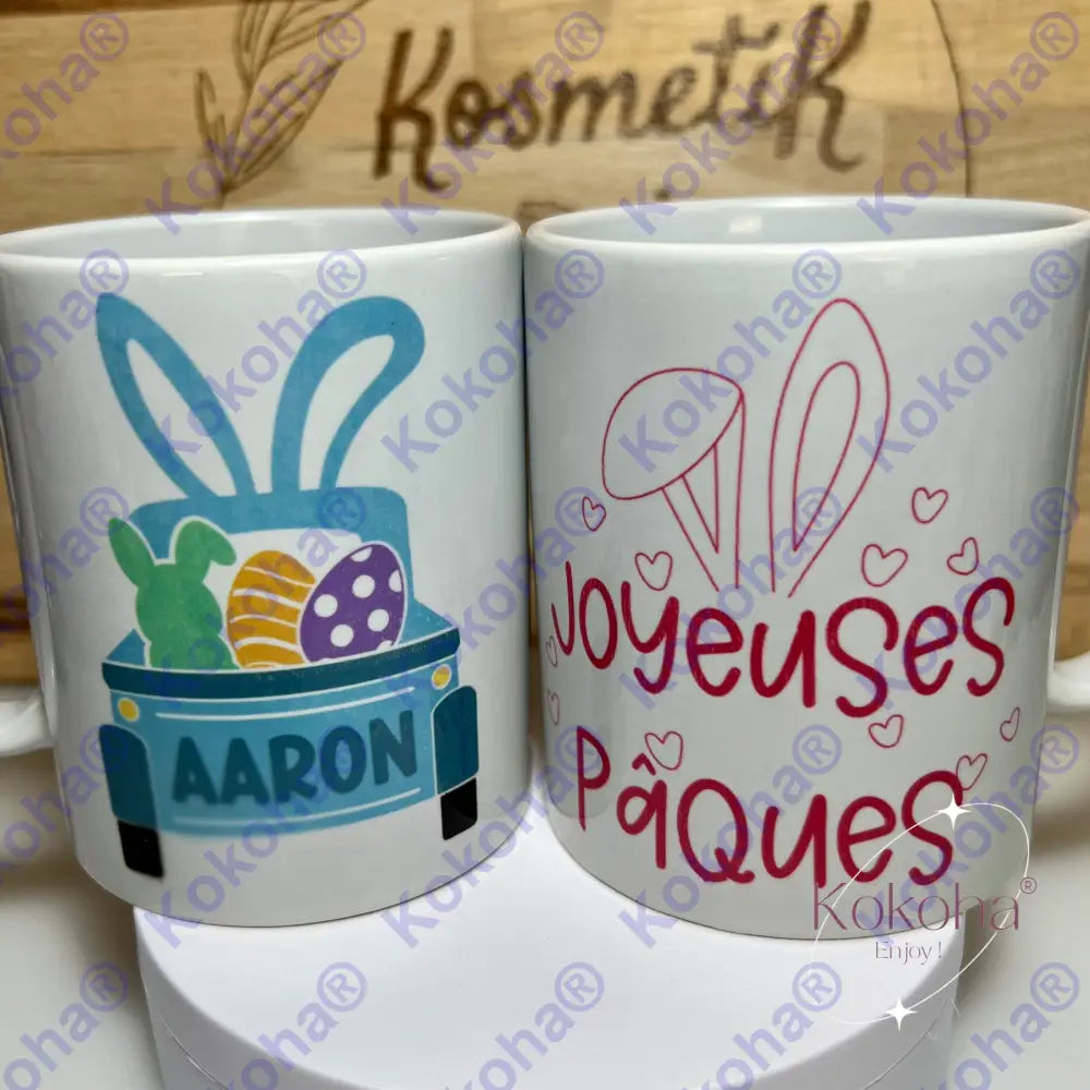 Mug De Pâques Personnalisé