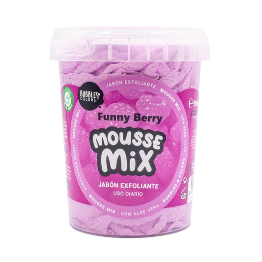 PRECOMMANDE Mousse de savon exfoliant extra-doux sans parabènes, sans SLS et sans silicones 500ml