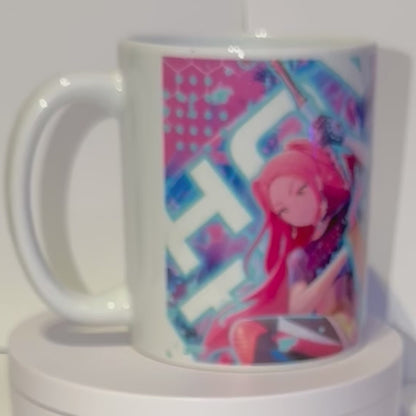 Mug B015 325ml en Céramique – Tasse Blanche Haute Qualité | Résistant Lave-vaisselle et Micro-ondes