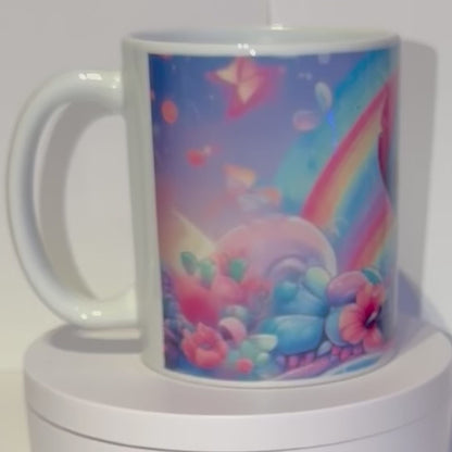 Mug B020 325ml en Céramique – Tasse Blanche Haute Qualité | Résistant Lave-vaisselle et Micro-ondes