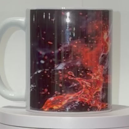 Mug B037 325ml en Céramique – Tasse Blanche Haute Qualité | Résistant Lave-vaisselle et Micro-ondes