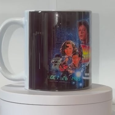 Mug B034 325ml en Céramique – Tasse Blanche Haute Qualité | Résistant Lave-vaisselle et Micro-ondes