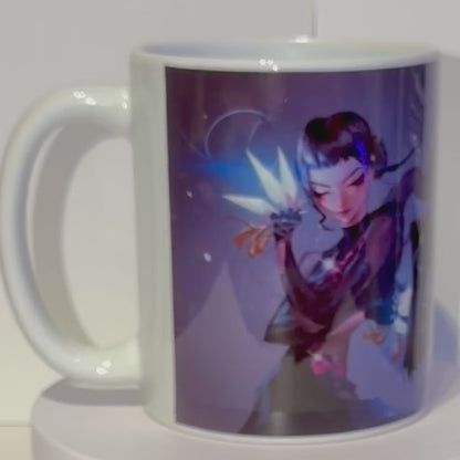 Mug B018 325ml en Céramique – Tasse Blanche Haute Qualité | Résistant Lave-vaisselle et Micro-ondes