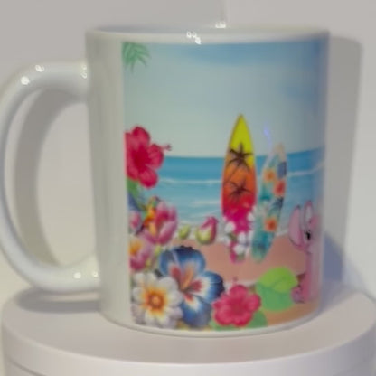 Mug B021 325ml en Céramique – Tasse Blanche Haute Qualité | Résistant Lave-vaisselle et Micro-ondes
