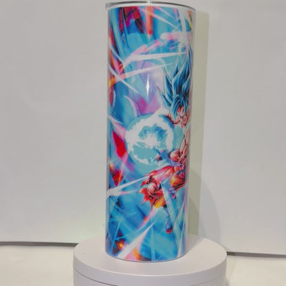 Tumbler A018 - 590ml en Acier Inoxydable – Gourde Thermos Isotherme Chaud et Froid | Avec Paille