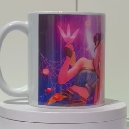 Mug B041 325ml en Céramique – Tasse Blanche Haute Qualité | Résistant Lave-vaisselle et Micro-ondes