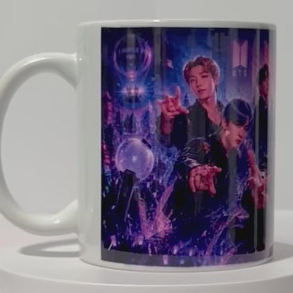 Mug B047 325ml en Céramique – Tasse Blanche Haute Qualité | Résistant Lave-vaisselle et Micro-ondes