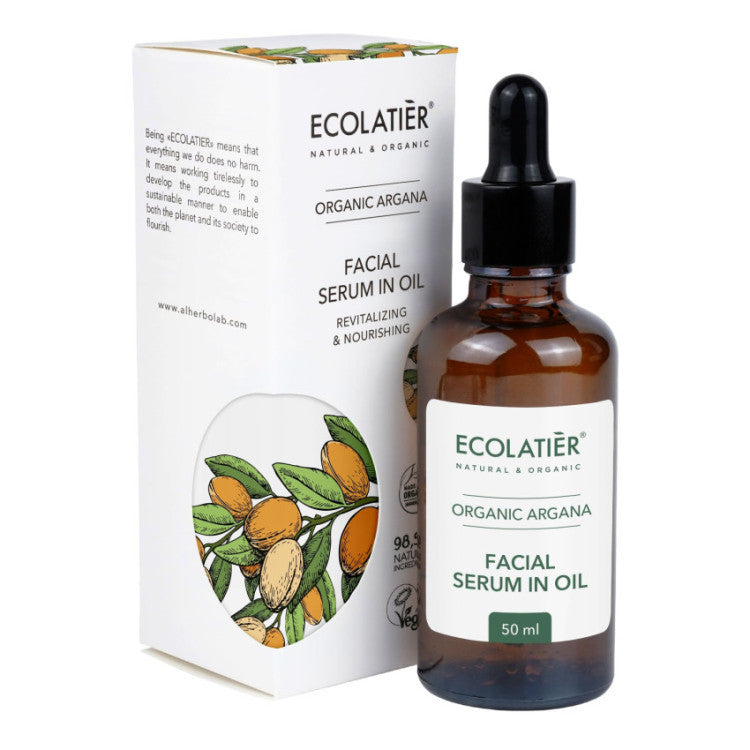 PRECOMMANDE Sérum visage revitalisant et nourrissant à l'huile d'argan bio