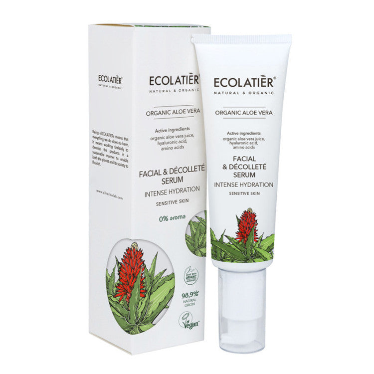 PRECOMMANDE Sérum Bio Hydratation Intense Visage et Décolleté à l'Aloe Vera