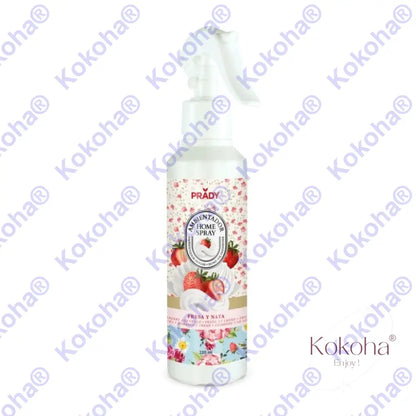 Spray D’ambiance Parfumé Fresa Y Nata (Fraise Et Crème) Brume D’interieur