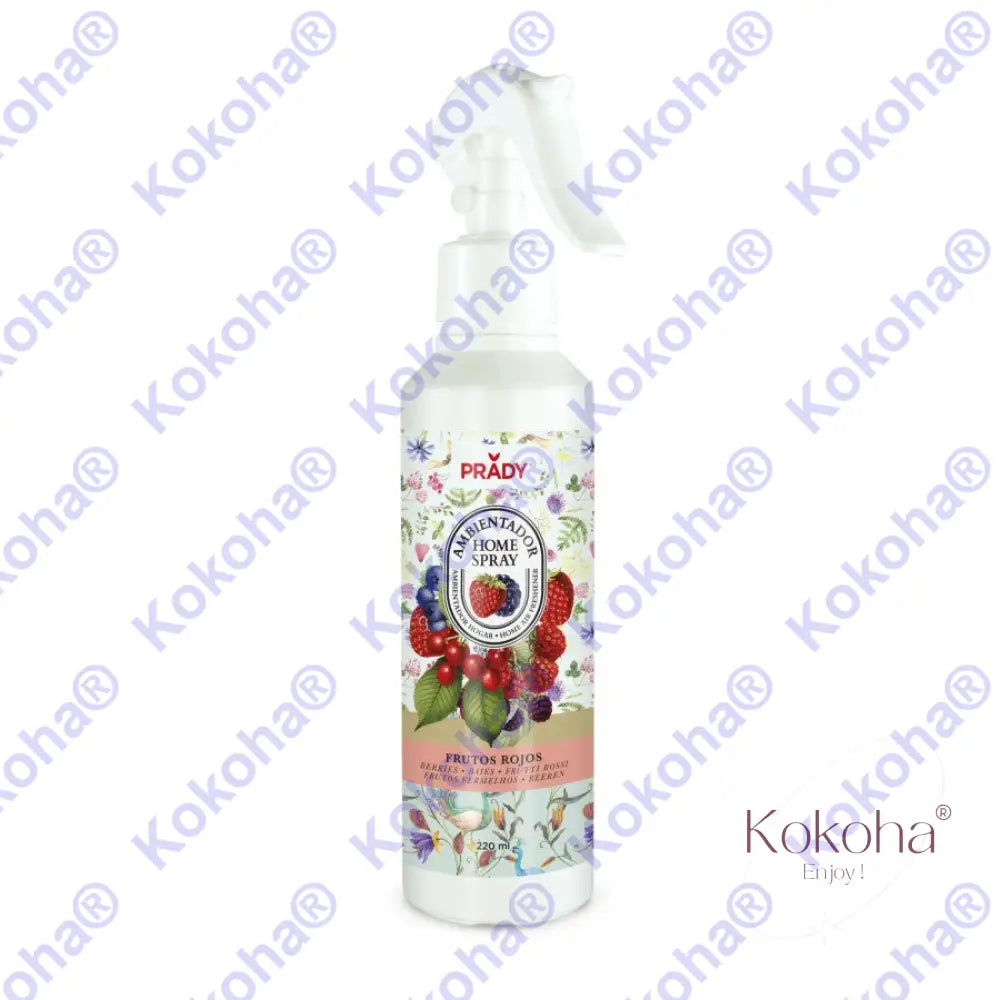 Spray D’ambiance Parfumé Frutos Rojos (Fruits Rouges) Brume D’interieur