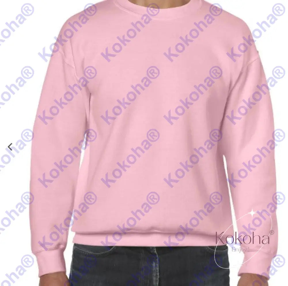 Sweat L.o.v.e. Personnalisé - Cliquer Sur La Photo Pour Personnaliser Rose / S