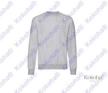 Sweat Totalement Personnalisé - Cliquer Sur La Photo Pour Personnaliser Gris Chiné / S