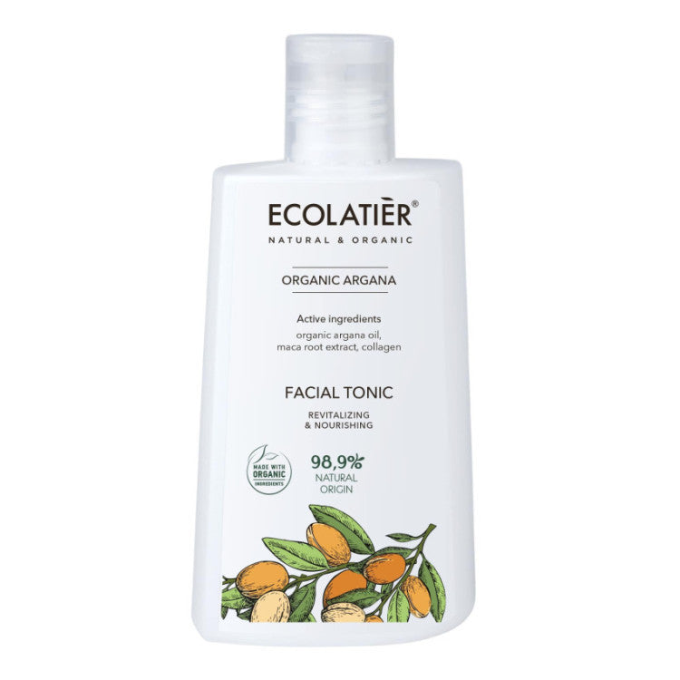 PRECOMMANDE Lotion tonique revitalisante et nourrissante pour le visage à l'huile d'argan biologique